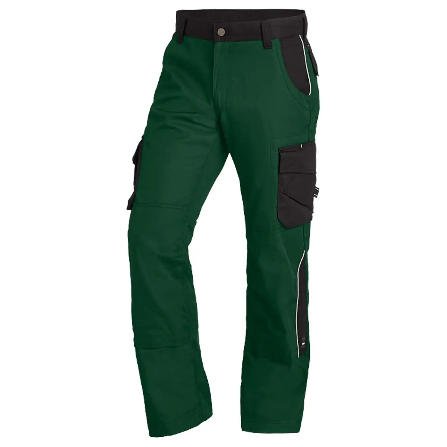 Premium Bundhose BRUNO "Twill 300" in grün/schwarz, 23 - Bild 1