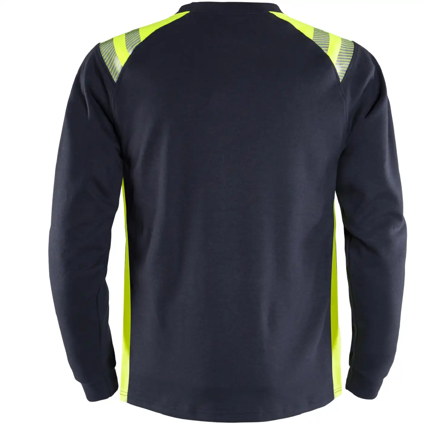 Multinorm Langarmshirt "7360 TFL" Flamestat marine/gelb in XL - Thumbnail 2