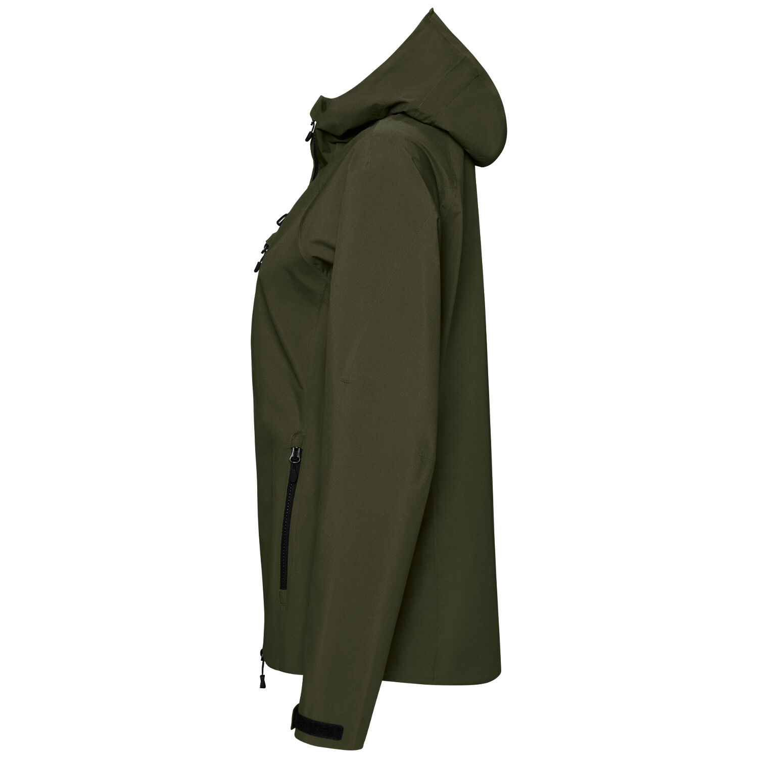 Damen Softshelljacke Active ECO "284" in olive, L - Thumbnail 3