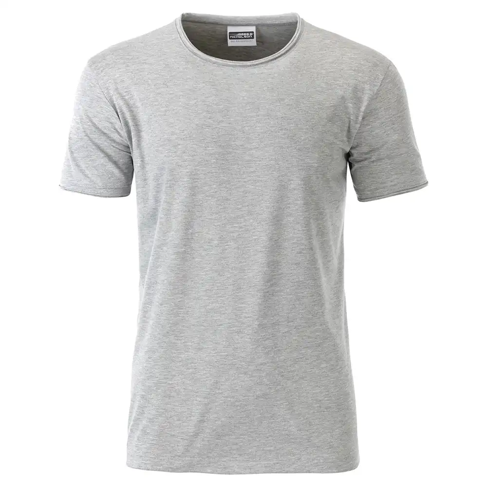 T-Shirt "8002 in grey-heather, L - Bild 1