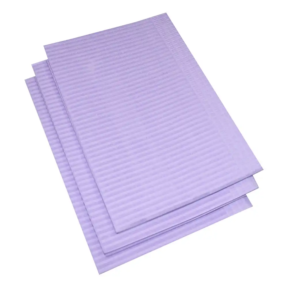 Patientenservietten lila | 500 Stk. pro Karton - Thumbnail 1