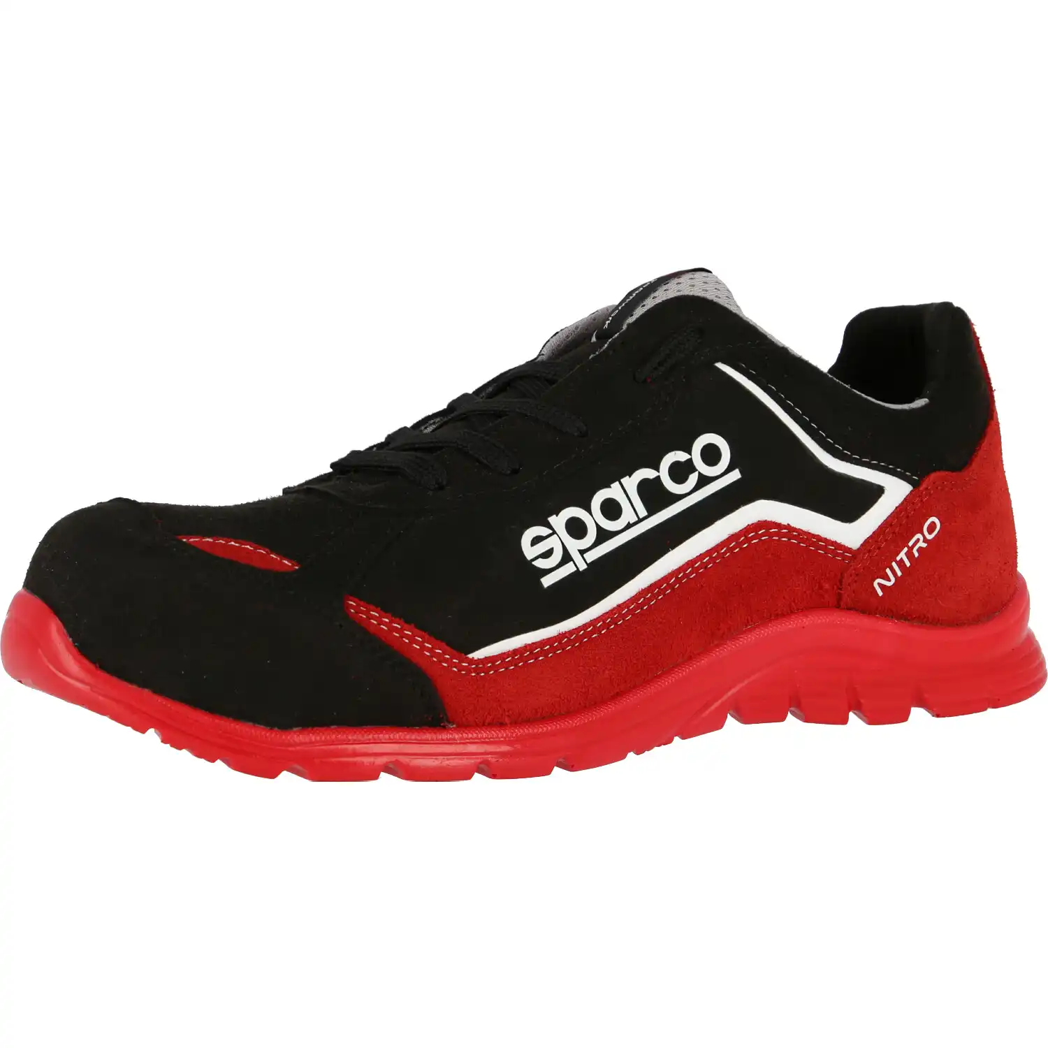 Sicherheitshalbschuhe S3 "NITRO BLACK RED"  in 43 - Thumbnail 1