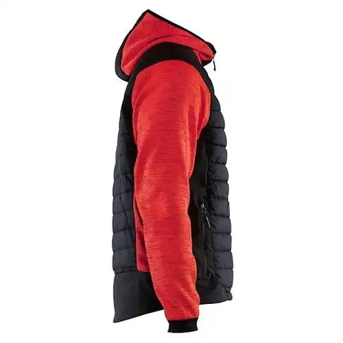 Hybridjacke "5930" in rot/schwarz, 3XL - Thumbnail 4