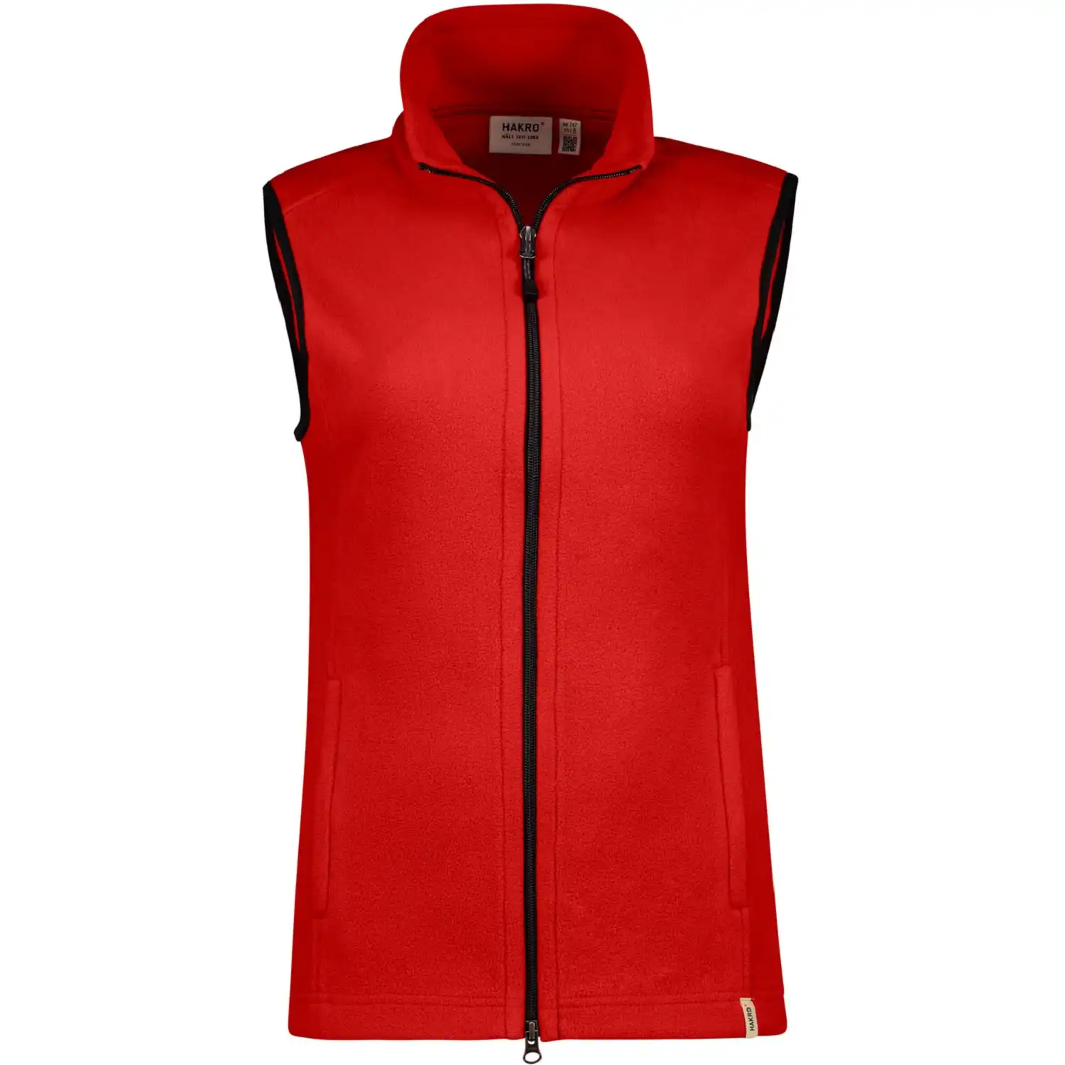Damen Fleeceweste "ECO" 247 in Rot, L - Thumbnail 1