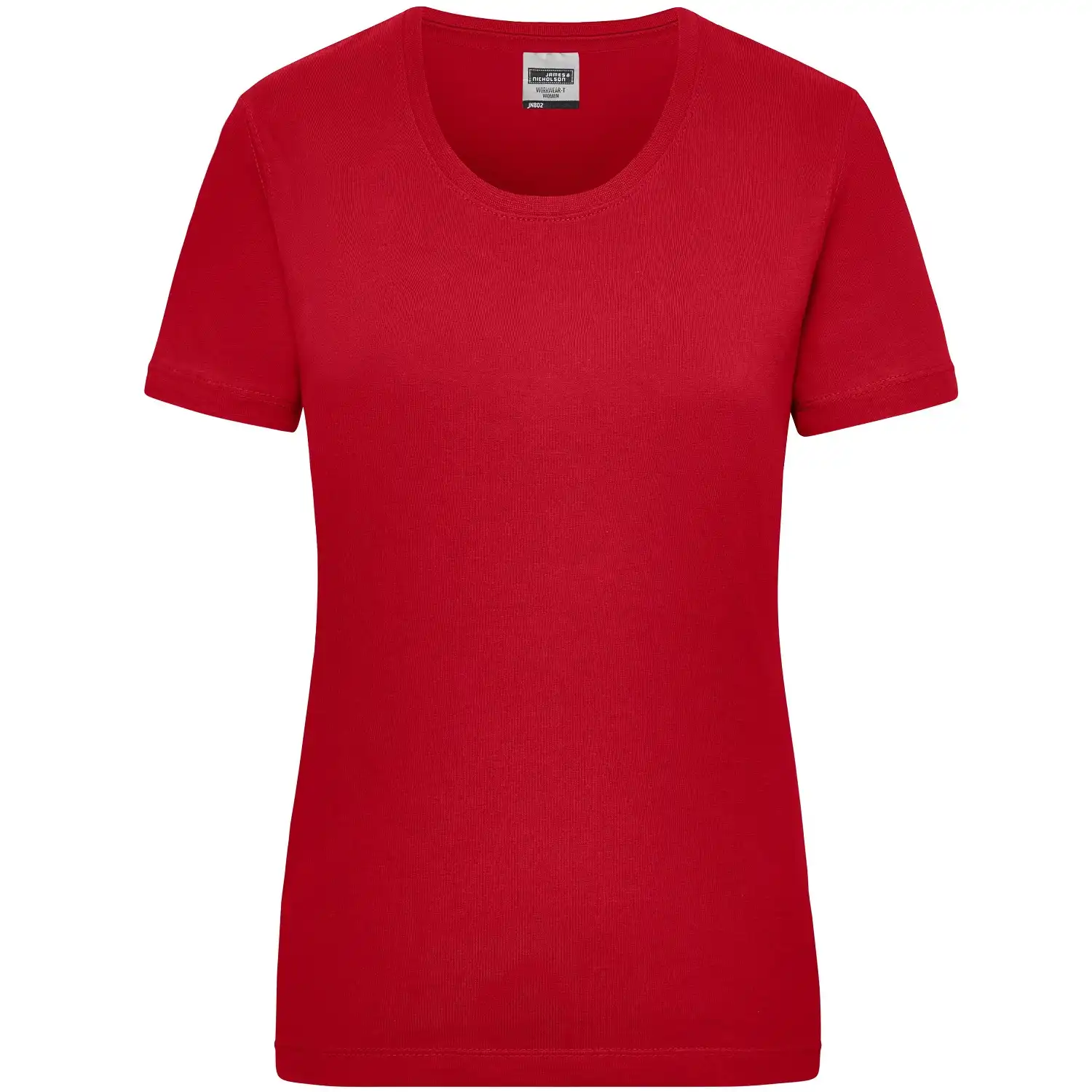 Damen Workwear T-Shirt "JN802" in red, L - Bild 1
