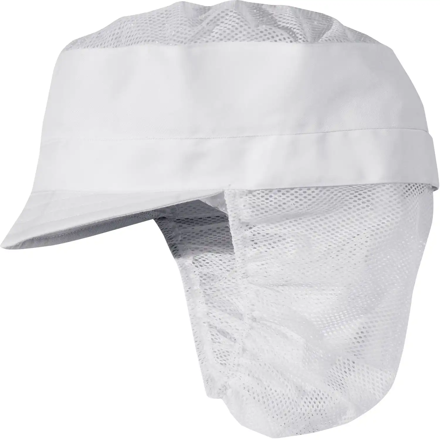 Kappe mit Haarnetz "560 P159" Lebensmittelindustrie weiß - Bild 1