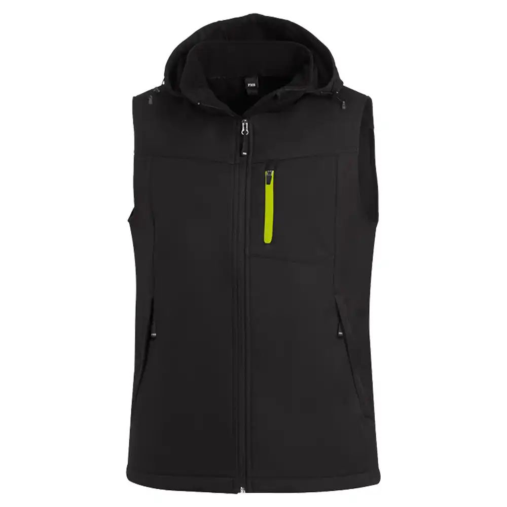 Softshellweste "JUSTUS" in schwarz, XL - Thumbnail 1