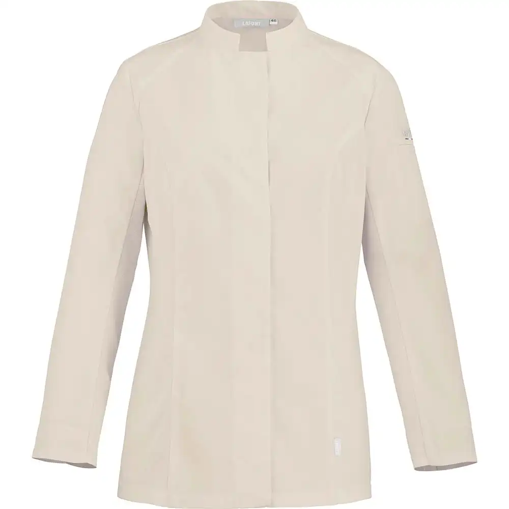 Kochjacke "PEPPER2" in beige, L - Thumbnail 1