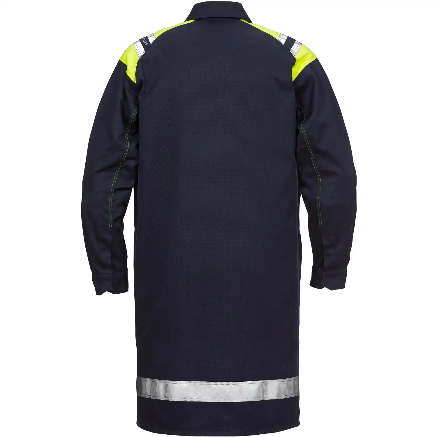 Flammschutz Besuchermantel "3074 ATHS" Flamestat marine/gelb in XL - Thumbnail 2