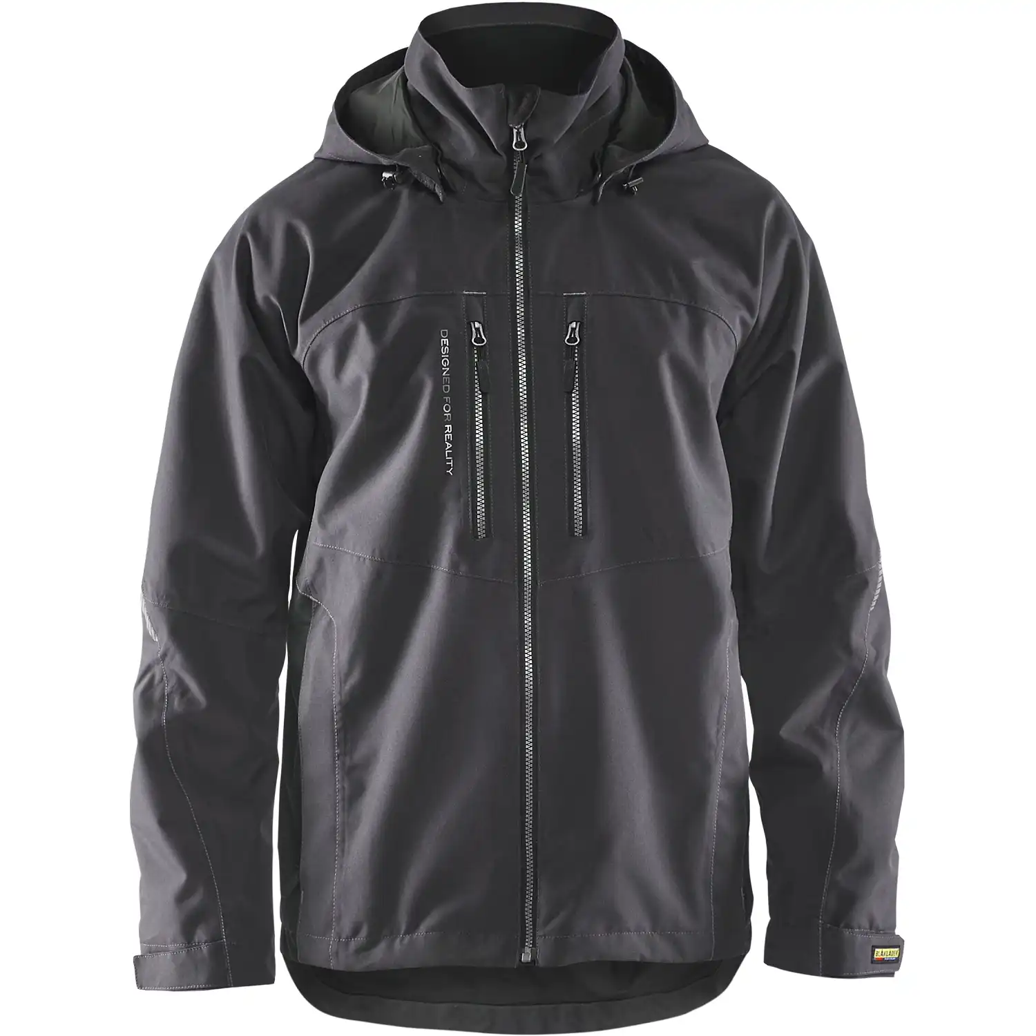 Funktions Winterjacke "4890" in mittelgrau/schwarz, XL - Thumbnail 1