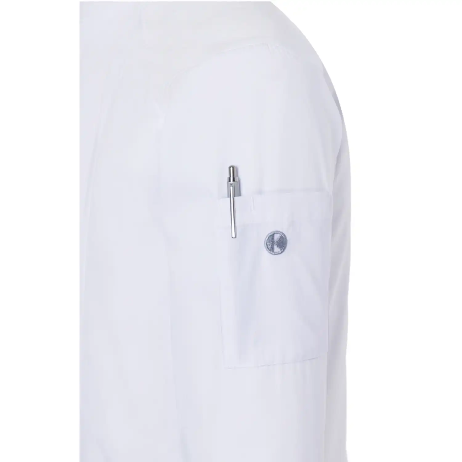 Herren Kochjacke Noah "JM 25" in 48, Weiß - Thumbnail 5