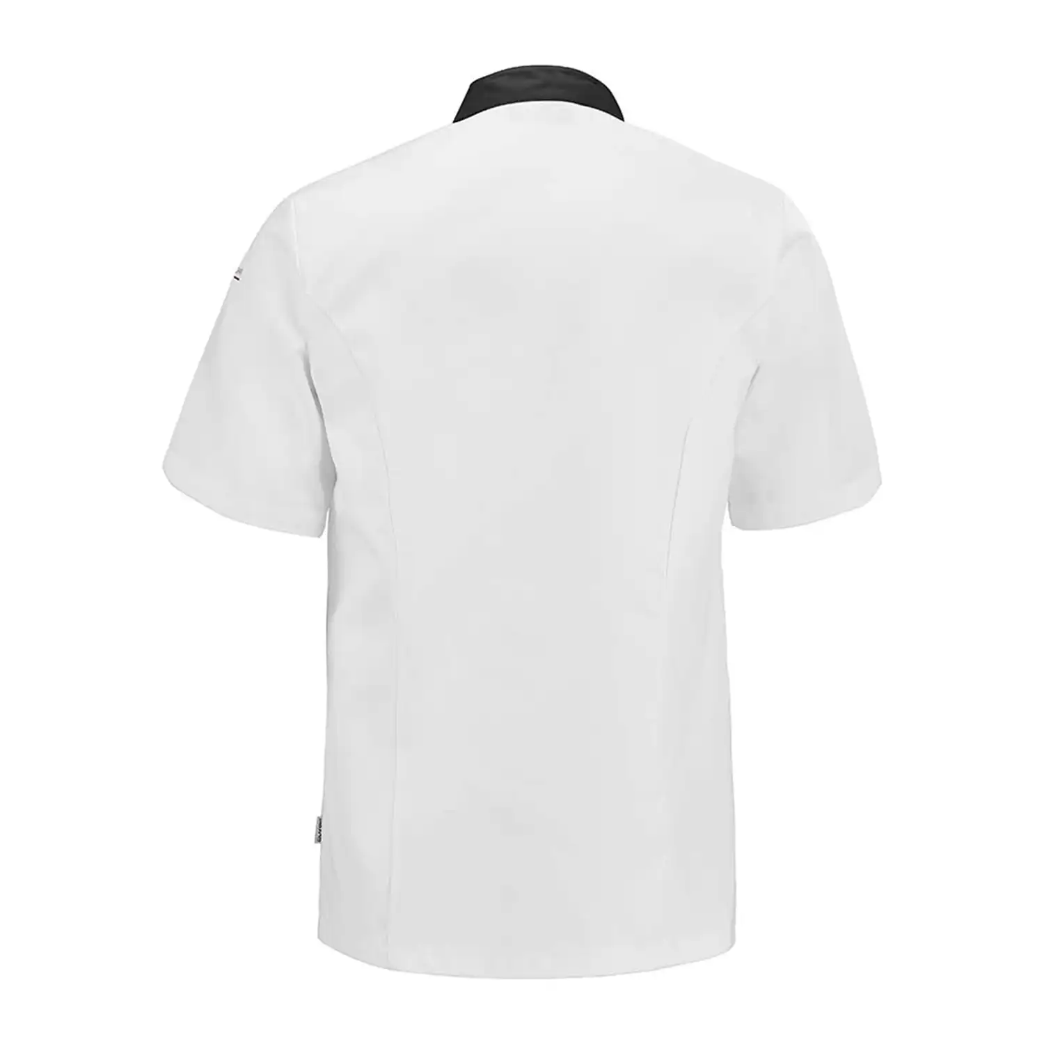 Herren Kochhemd "TURNIP" in weiß/schwarz, L - Thumbnail 3