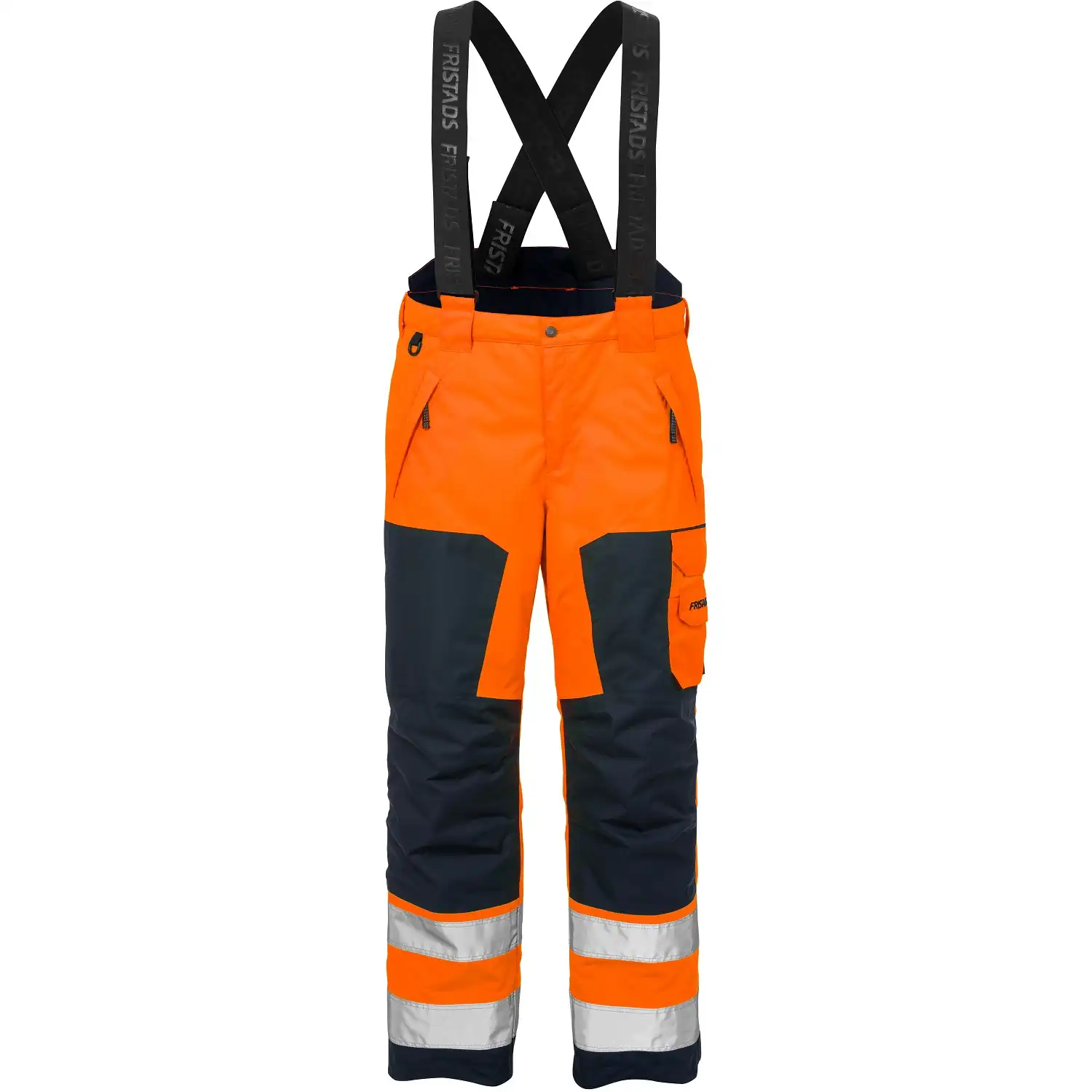 Warnschutz Winterhose "2035 GTT" in orange/marine, XL - Thumbnail 1