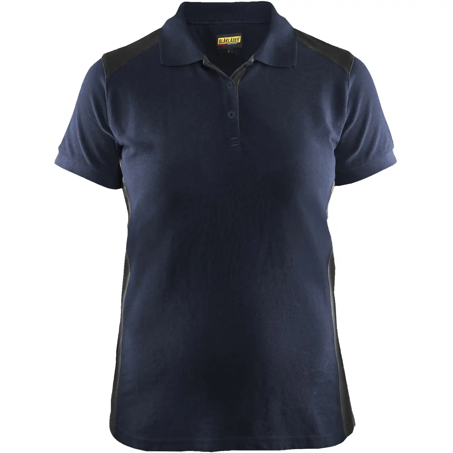 Damen Polo-Shirt "3390" in Dunkelmarine/Schwarz, M - Thumbnail 1