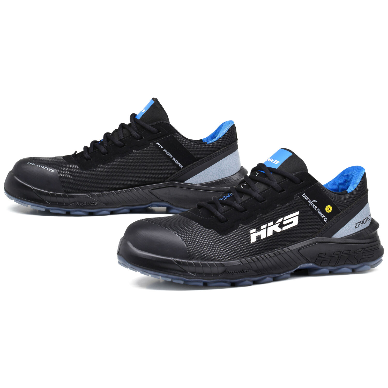 Barfuß Sicherheitshalbschuhe S3 "BFS 40" in 36 - Thumbnail 3