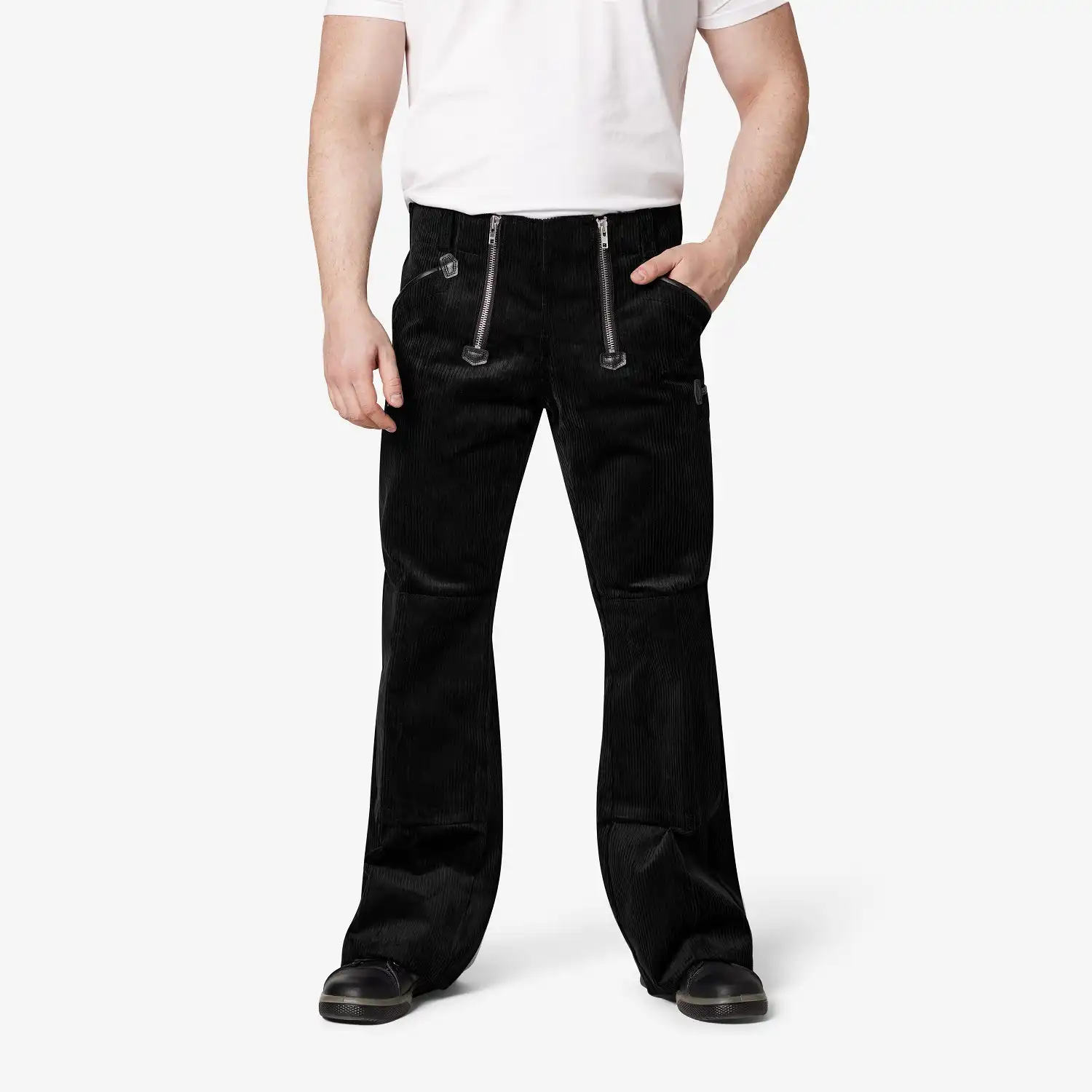 Zunfthose Trenkercord "MIRKO" schwarz in 44 - Thumbnail 3