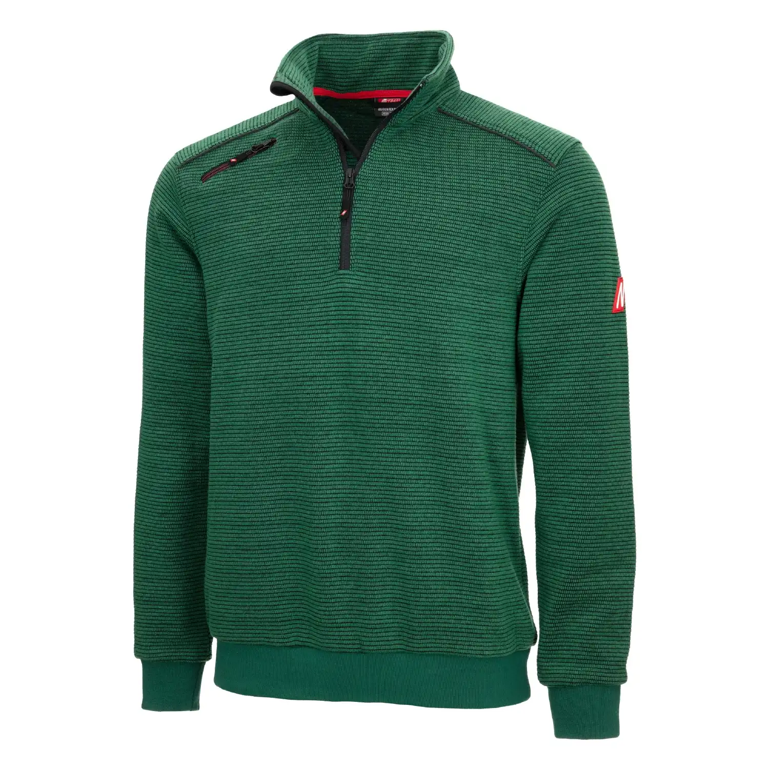 Pullover "MOTION TEX PLUS" in grün, L - Thumbnail 1