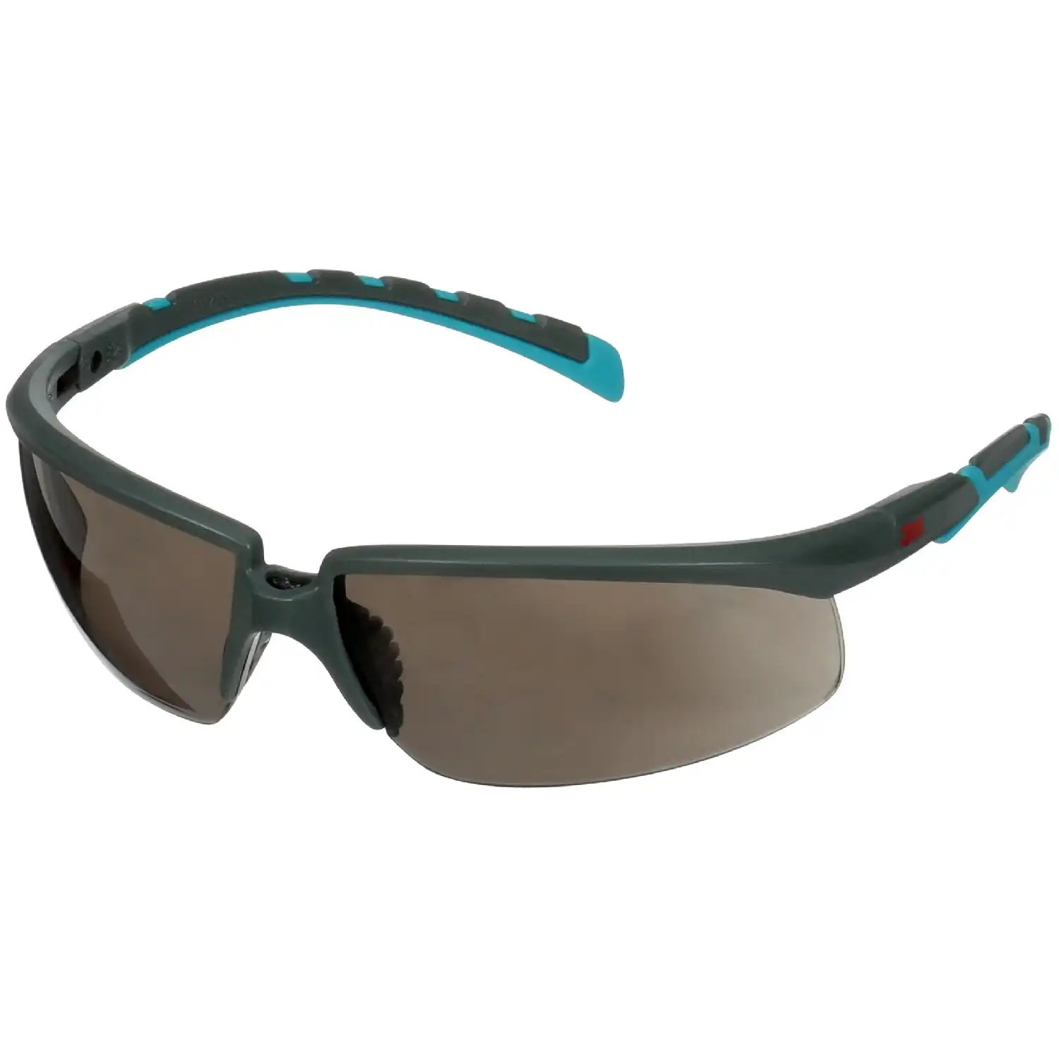 Schutzbrille Solus™ S2002SGAF-BGR grau/türkise Bügel, graue Scheibe - Bild 1