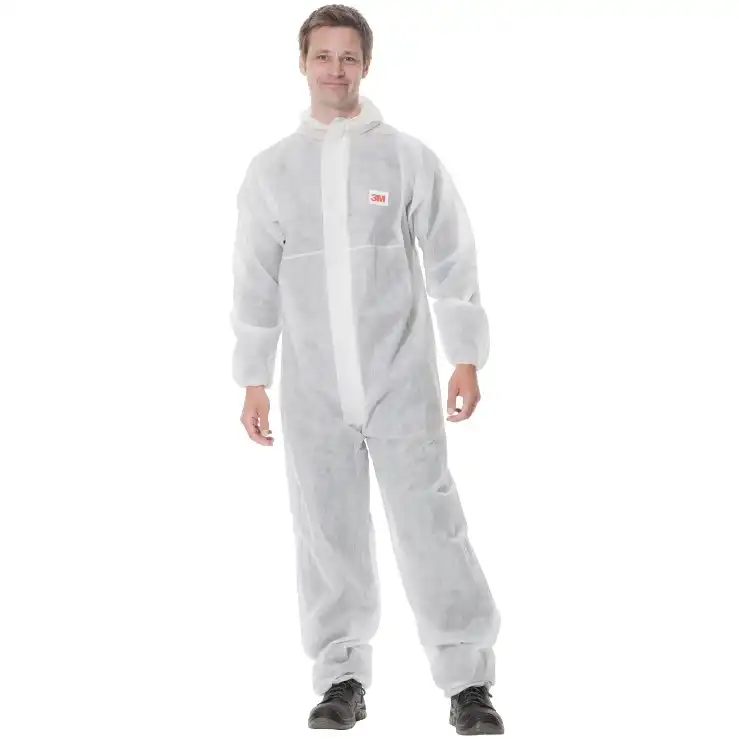 PP-Einwegoverall "4500" Cat.I in L, Weiß - Thumbnail 1