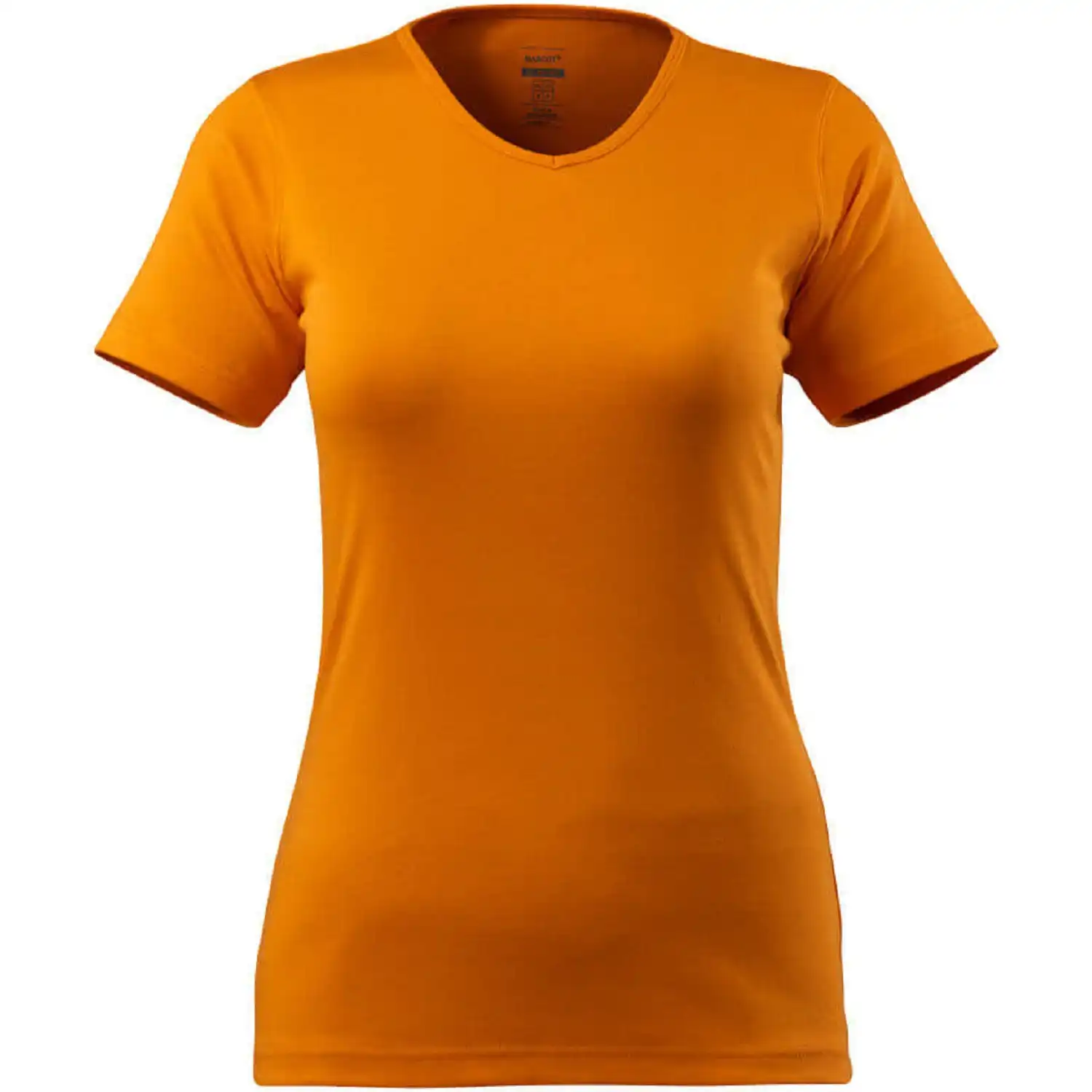 Damen T-Shirt "NICE" Crossover in hellorange, XXL - Thumbnail 1