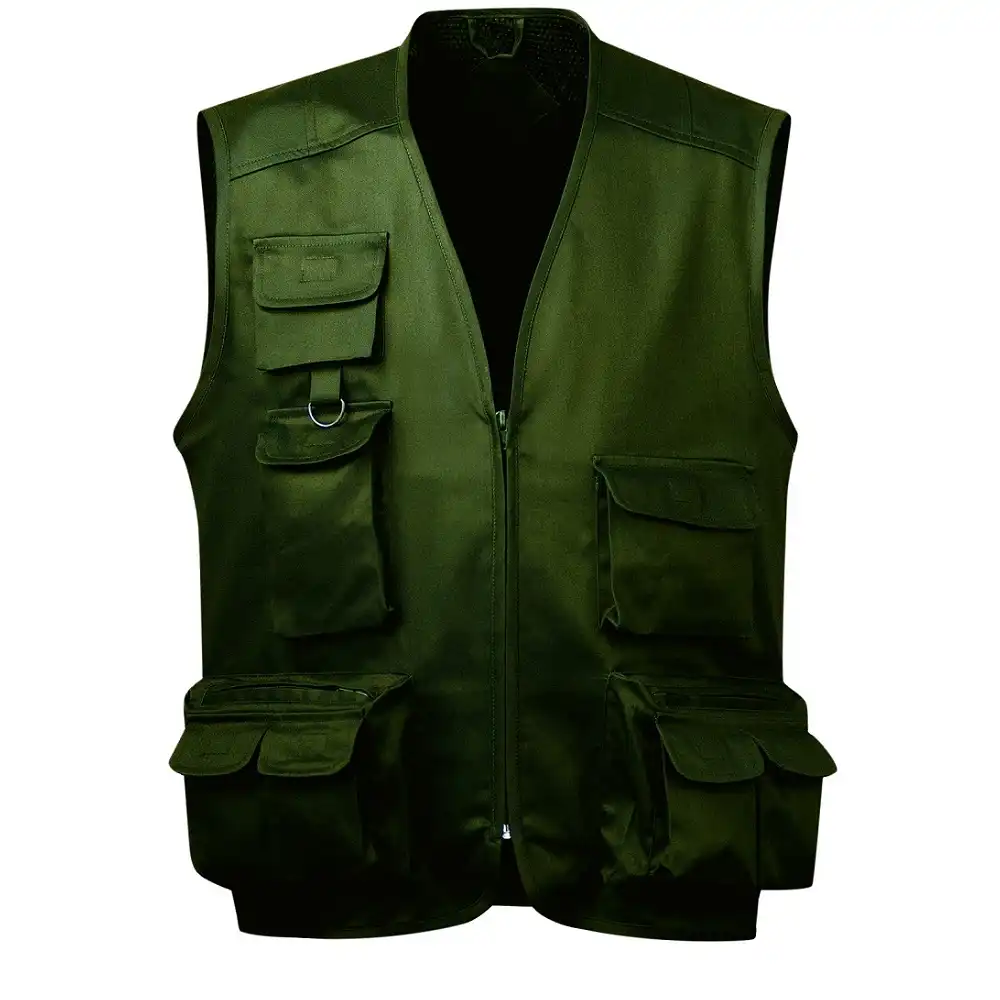 Allround Arbeitsweste  in oliv, M - Thumbnail 1