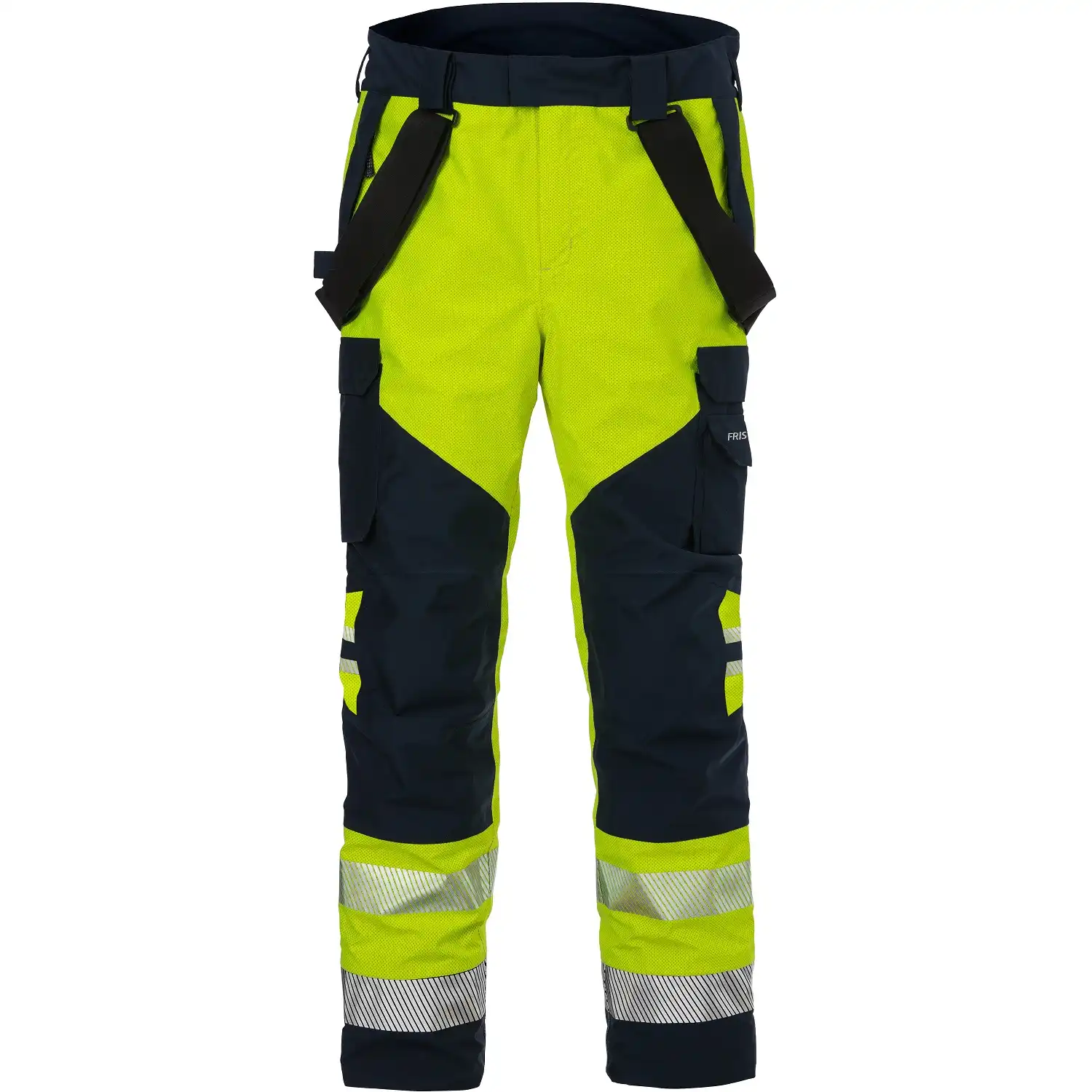 Multinorm Funktionshose "2095 GXW" Gore-Tex® Pyrad® gelb/marine in L - Thumbnail 1