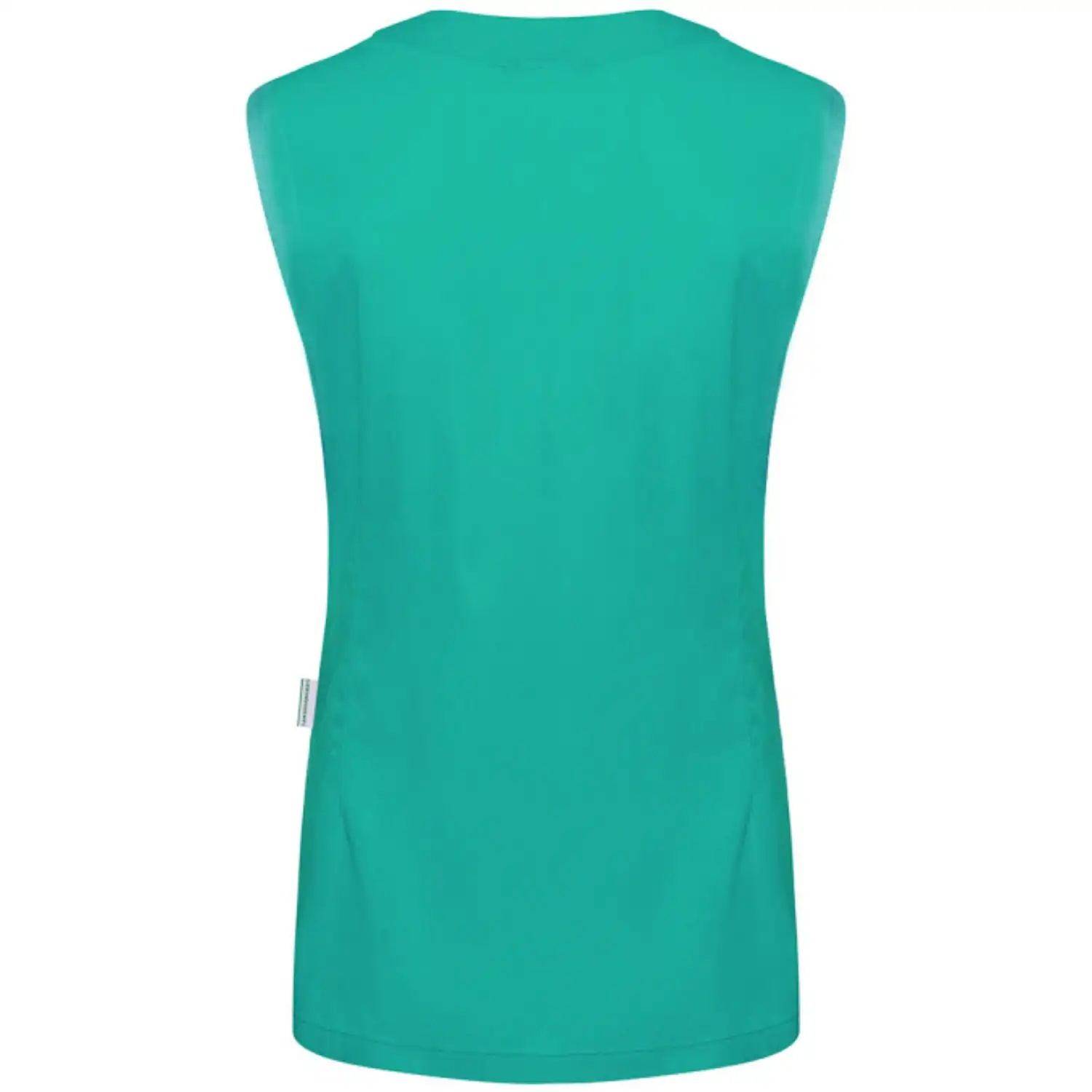 Ärmelloser Damen Kasack "KS 67" in emerald, 52 - Thumbnail 2