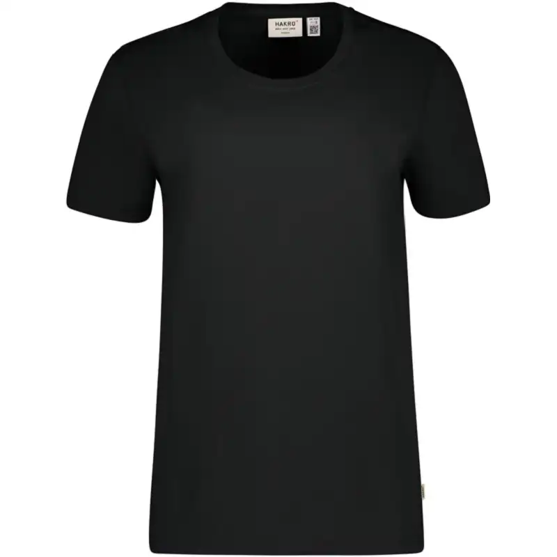 Bio T-Shirt "593" GOTS in schwarz, L - Thumbnail 1