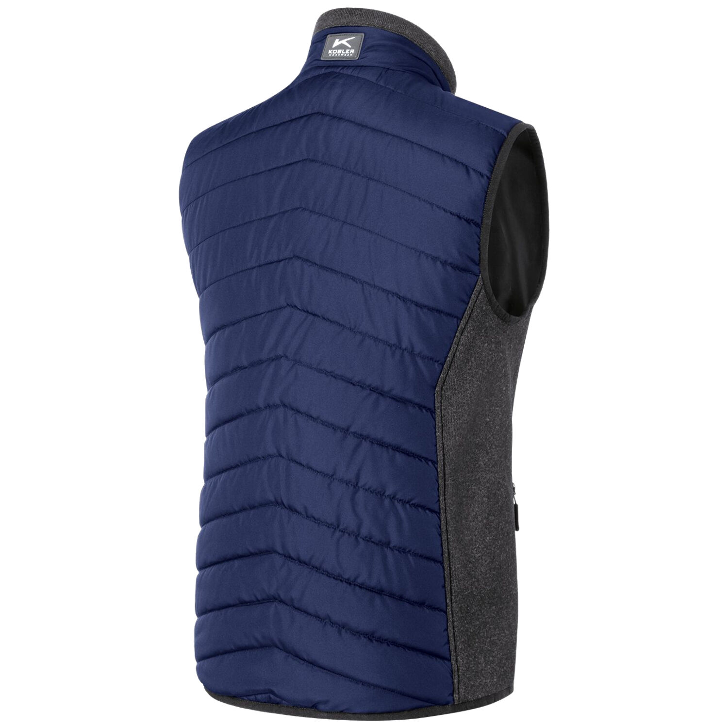 Hybridweste "WEATHER 7342 5201" in blau/grau, XS - Thumbnail 2