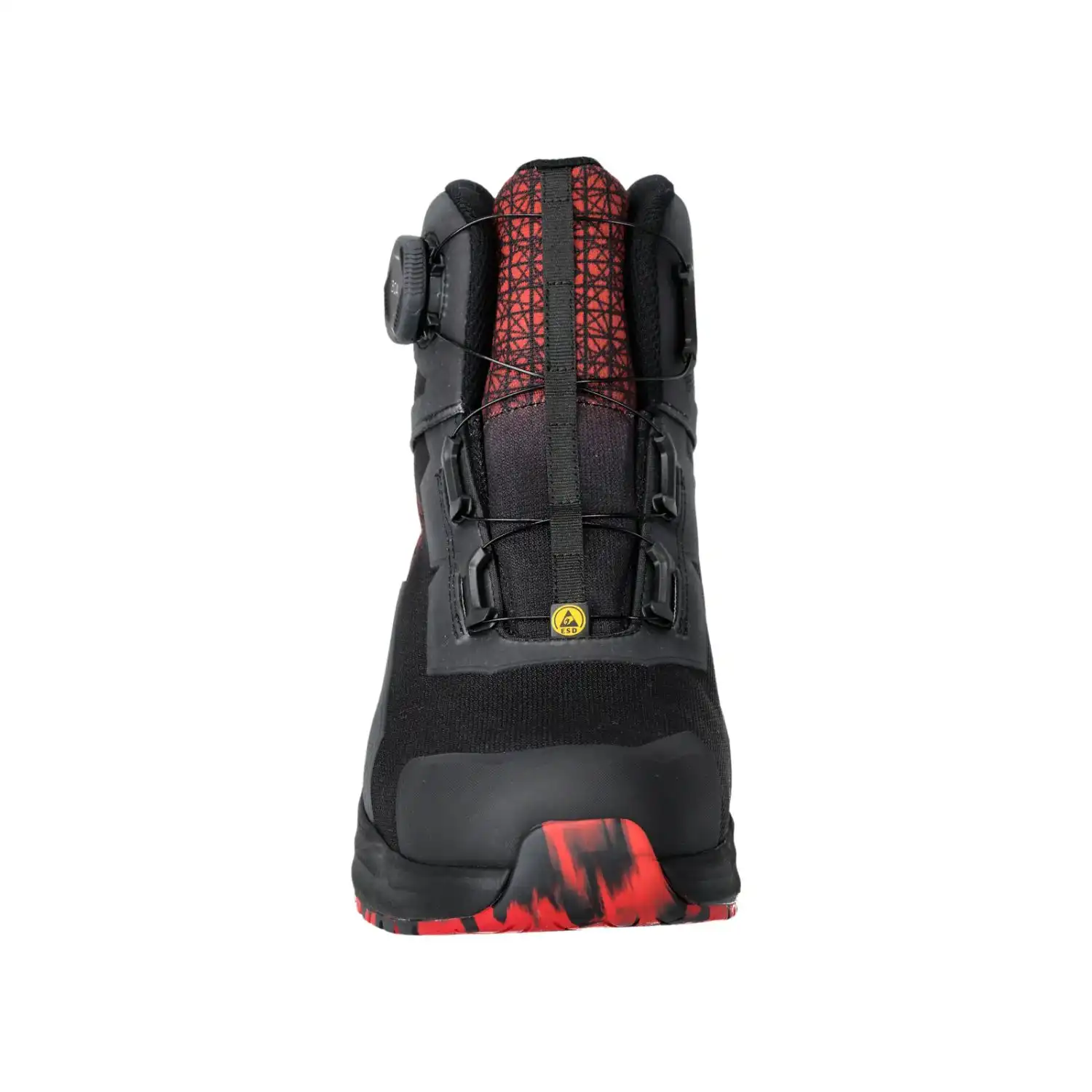 Sicherheitshochschuh S3S "ACCELERATE BOA® Fit System" Schwarz/Verkehrsrot in 45 - Thumbnail 3