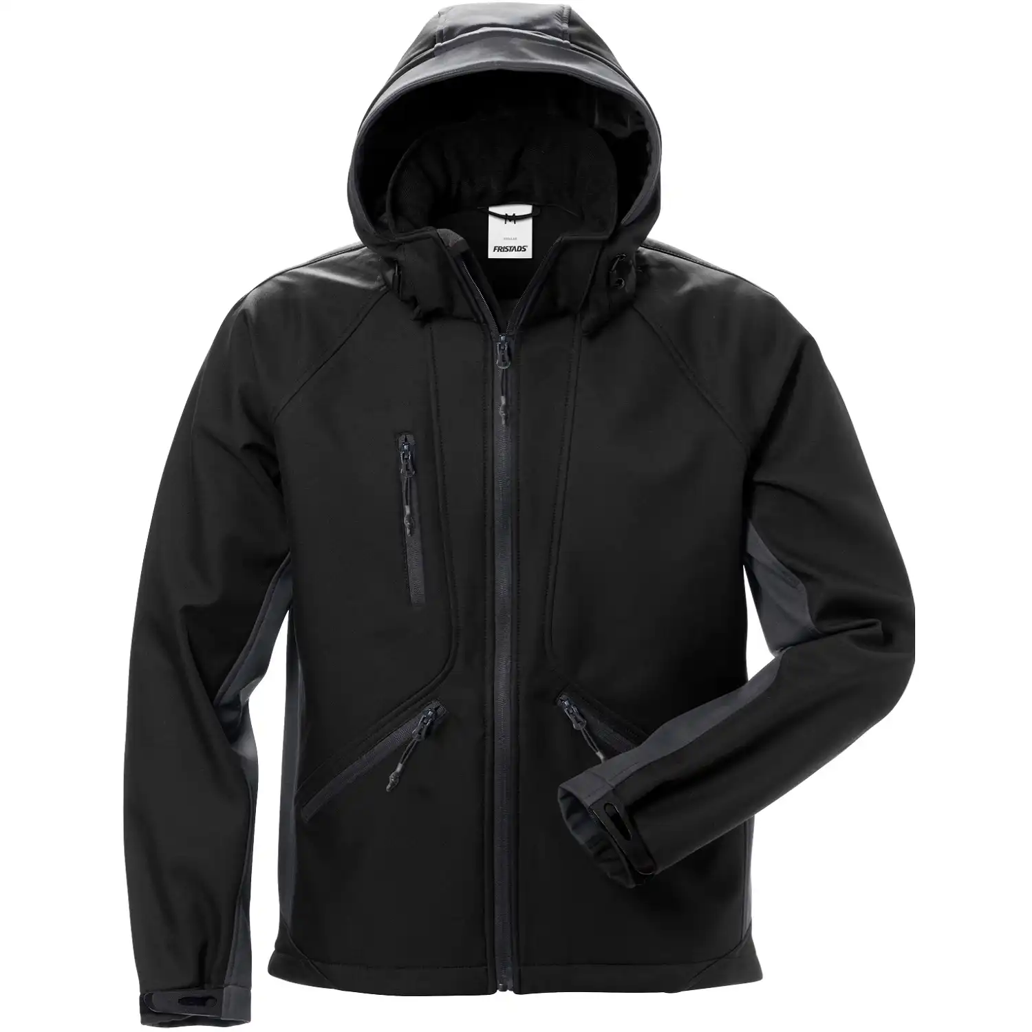 Softshelljacke "1414 SH" WindWear in schwarz/grau, L - Thumbnail 1