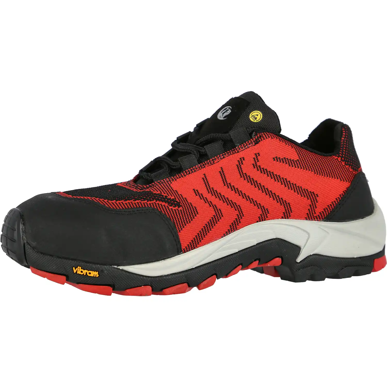 Sicherheitshalbschuhe S1 "FLASH RED" Jogger in 43 - Thumbnail 1