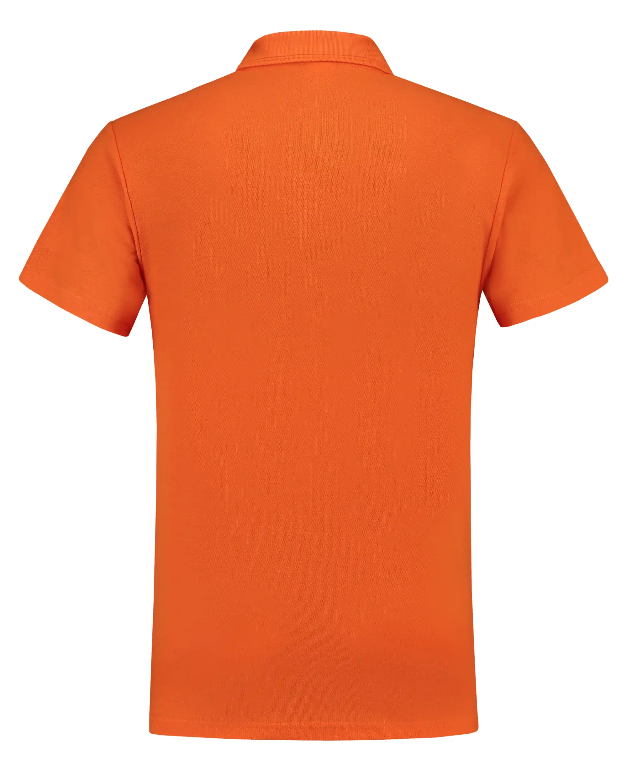 Polo-Shirt "201003" Casual in Orange, L - Thumbnail 2