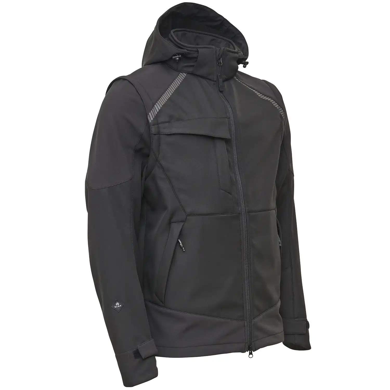 Softshelljacke 2-in-1 "117300" Working Xtreme in schwarz, L - Thumbnail 1