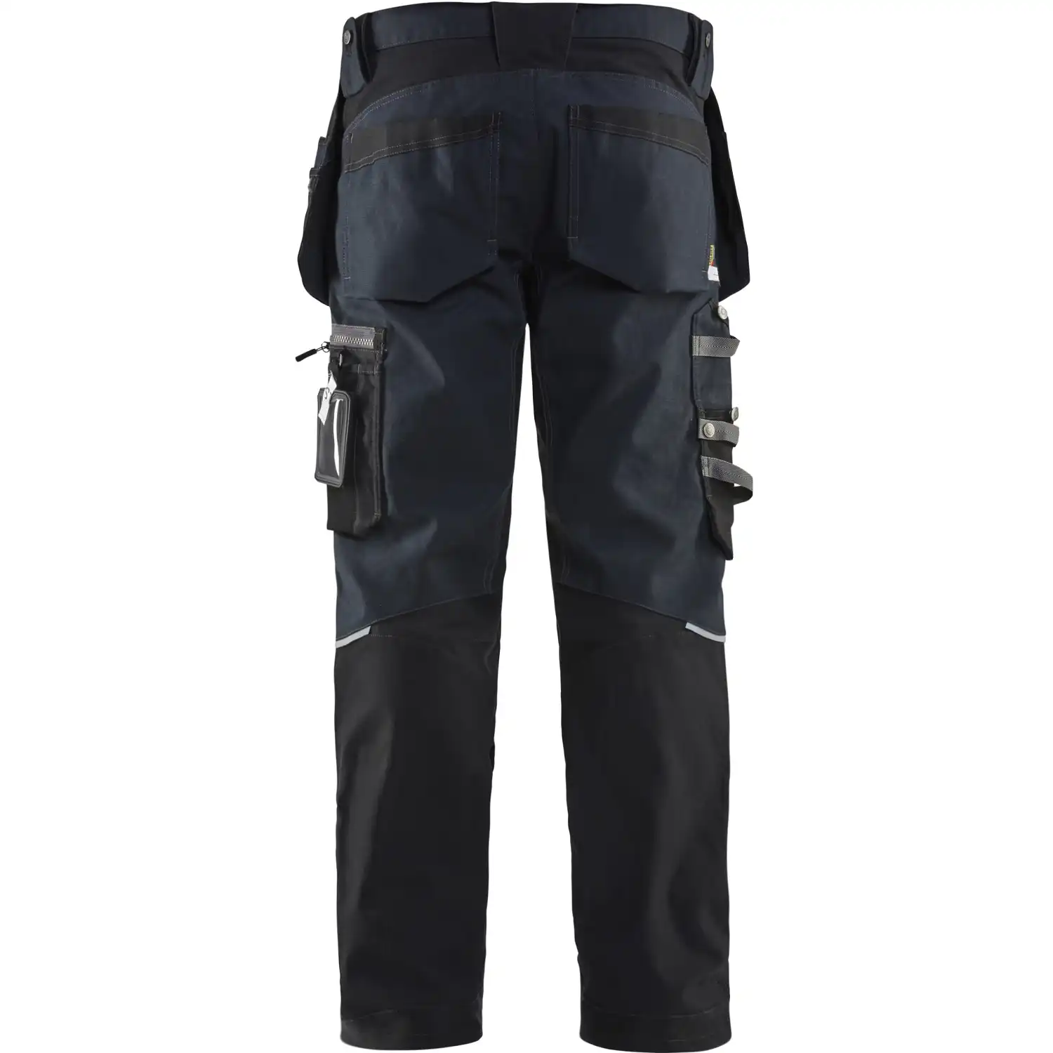 Stretch Handwerkerhose "1599" in Dunkelmarine/Schwarz, C46 - Thumbnail 2