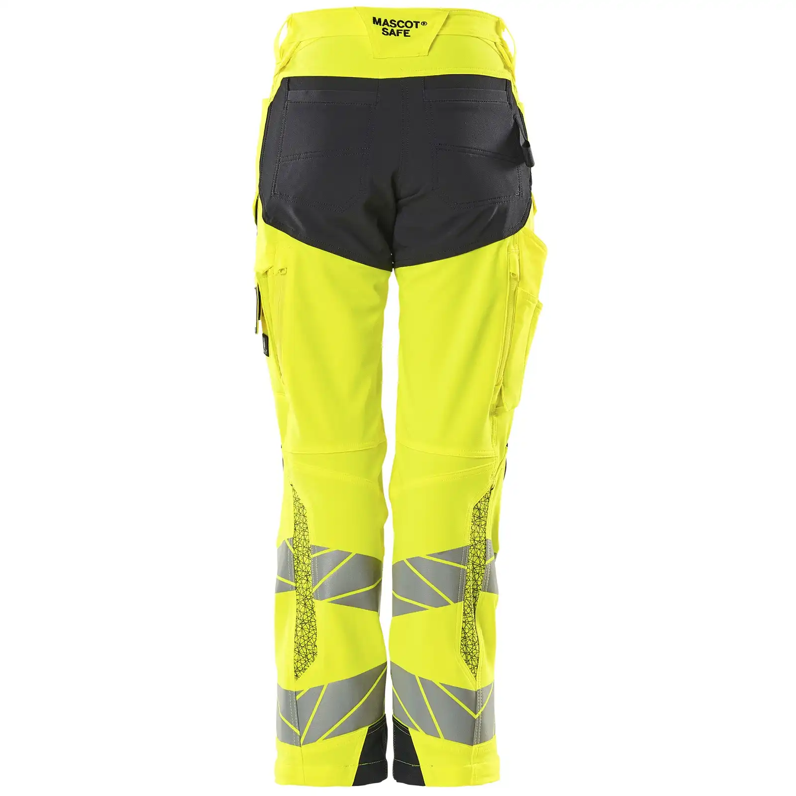 Dame Warn Stretchbundhose K2 ACCELERATESAFE  in gelb/schwarzblau, 76C42 - Thumbnail 2