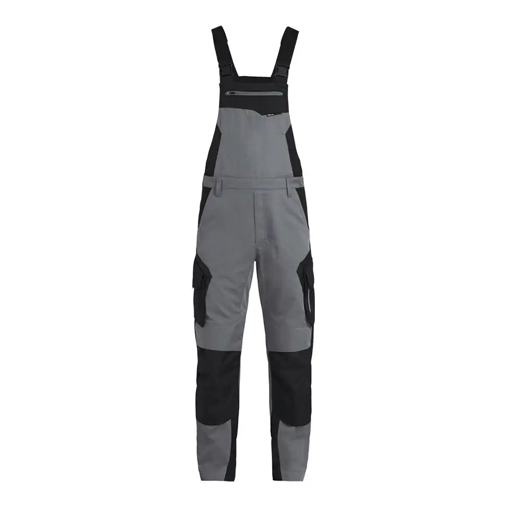 Latzhose "PASCAL" in grau/schwarz, 23 - Thumbnail 1