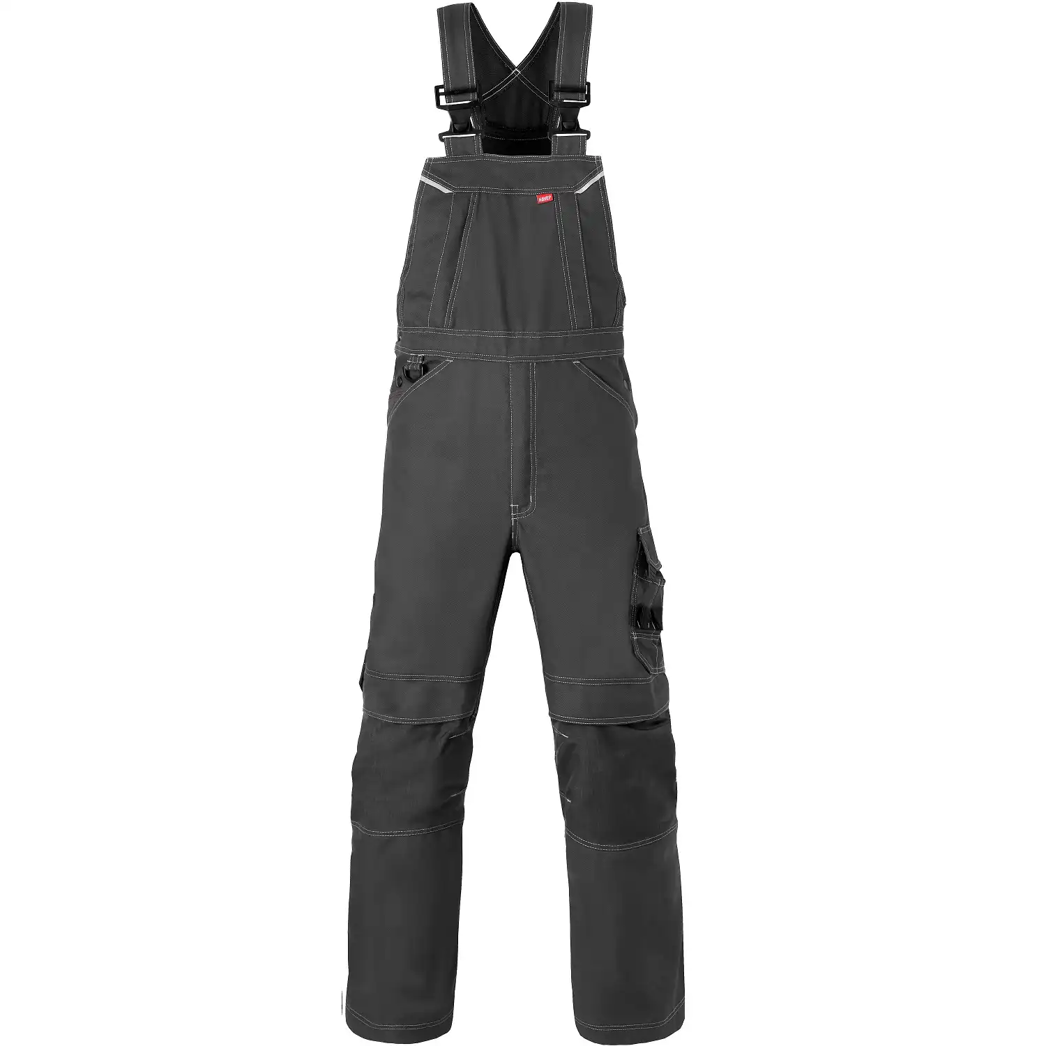 Latzhose "20195" Attitude in dunkelgrau, 48 - Bild 1