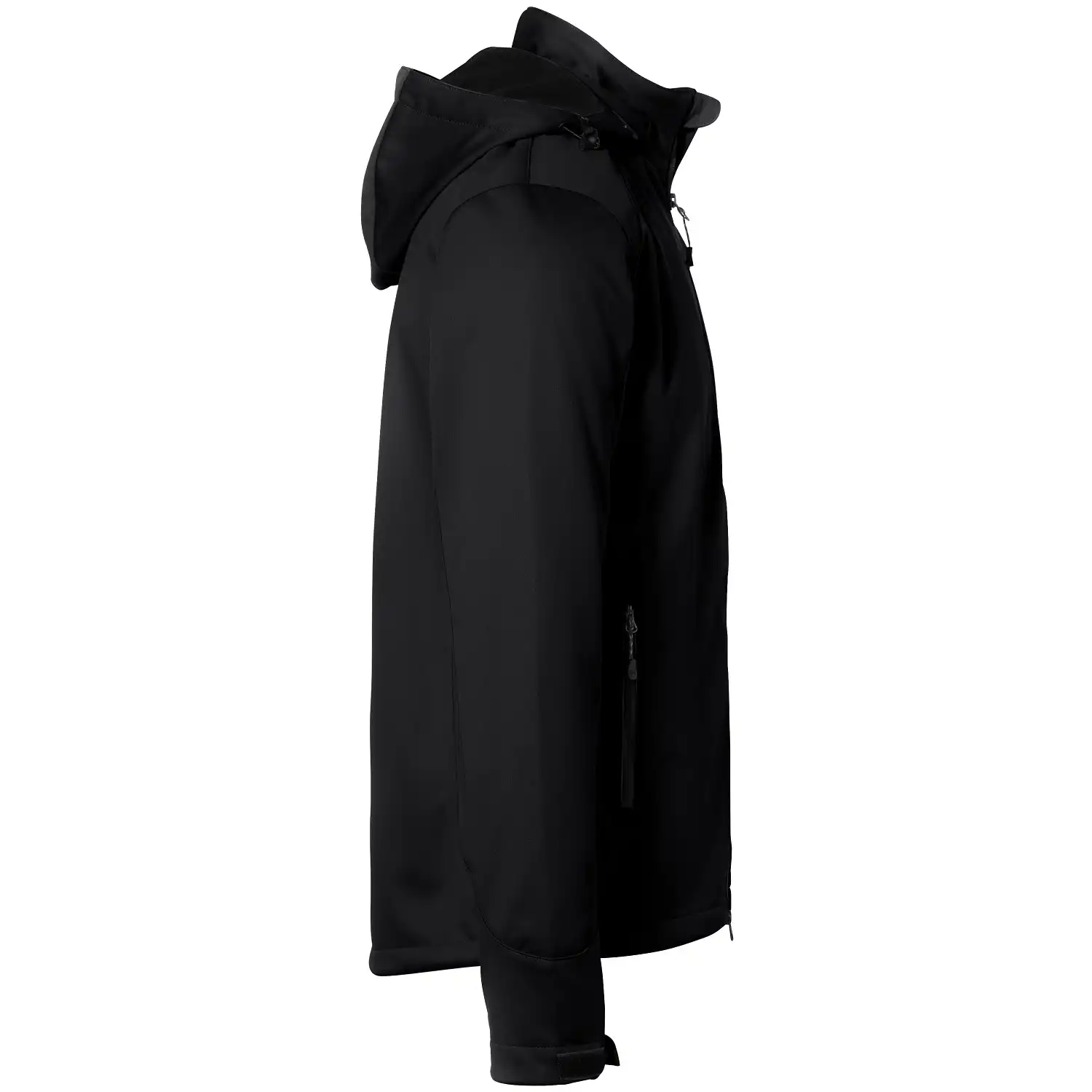 Softshelljacke "ONTARIO" 848 in schwarz, 6XL - Thumbnail 4