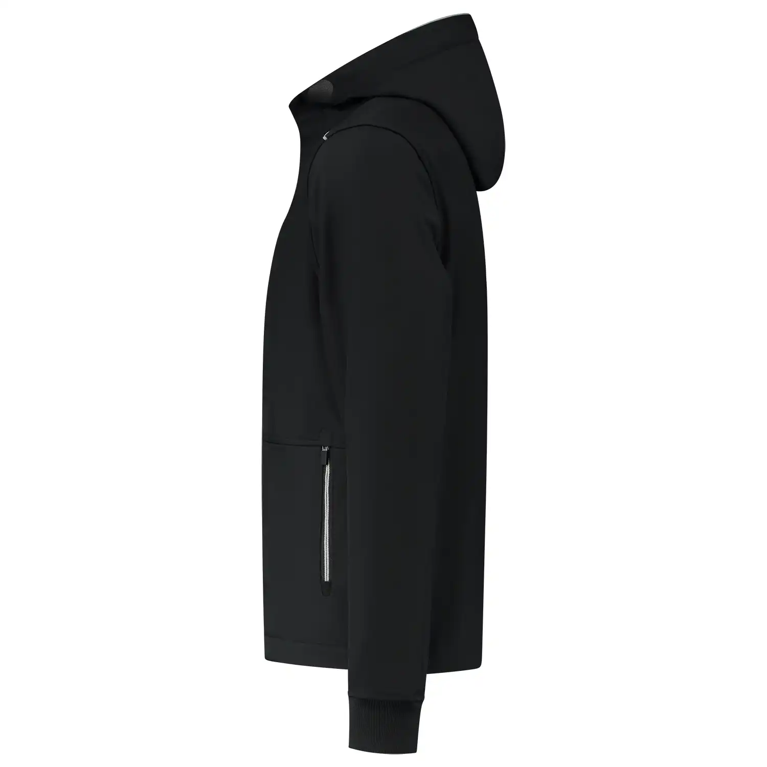 Softshelljacke "402705" Accent in black/grey, M - Thumbnail 4
