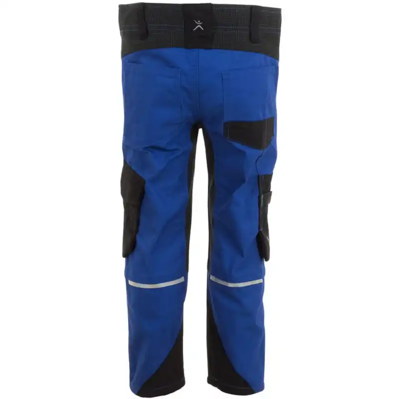 Kinder Stretch-Bundhose "Norit" in kornblau/schwarz, 110/116 - Thumbnail 2