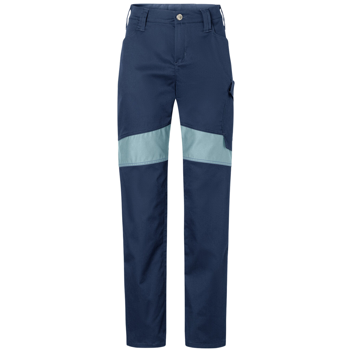 Damen Stretch-Bundhose "REFORCE" in marine/himmelblau, 48 - Thumbnail 1