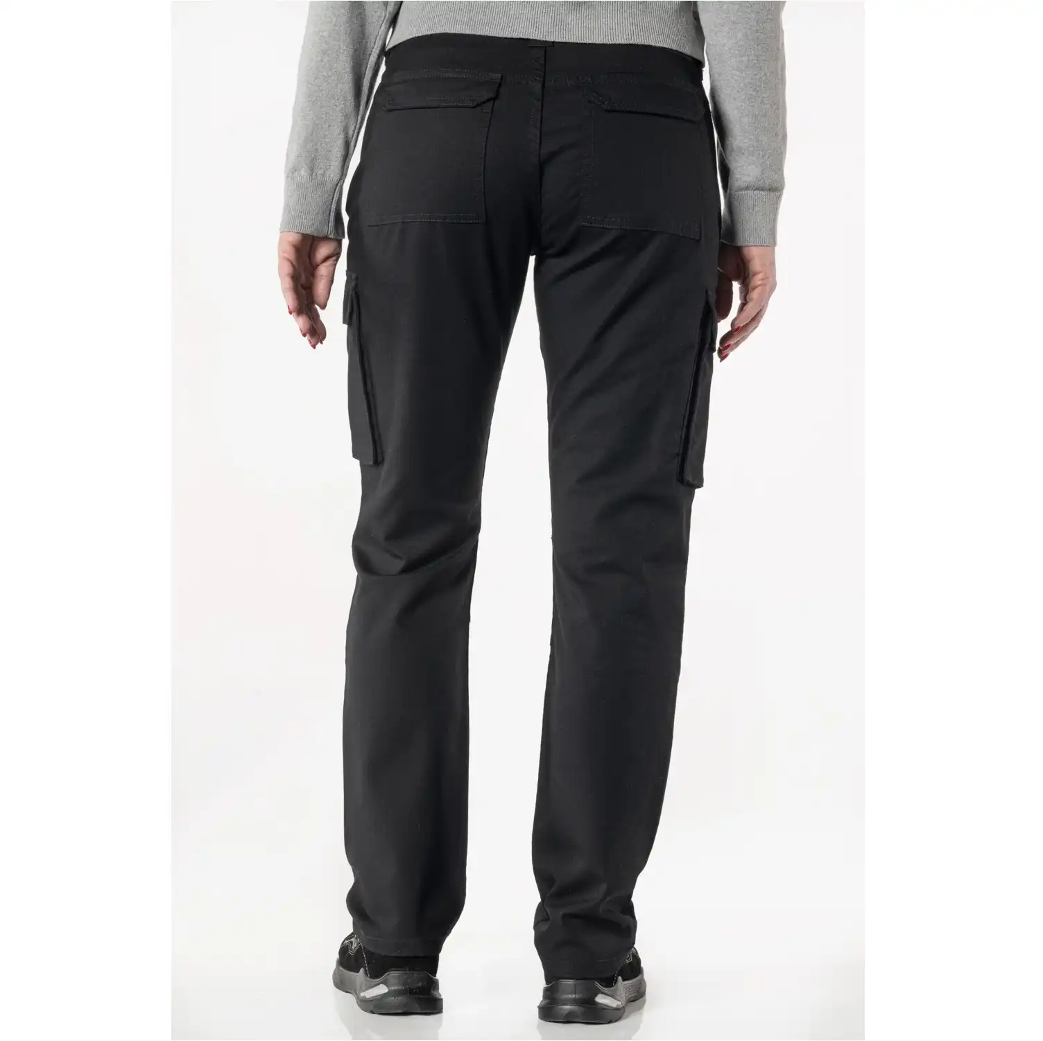 Damen Stretch Jeans "LIVIA" X36 black in W30L30 - Thumbnail 5