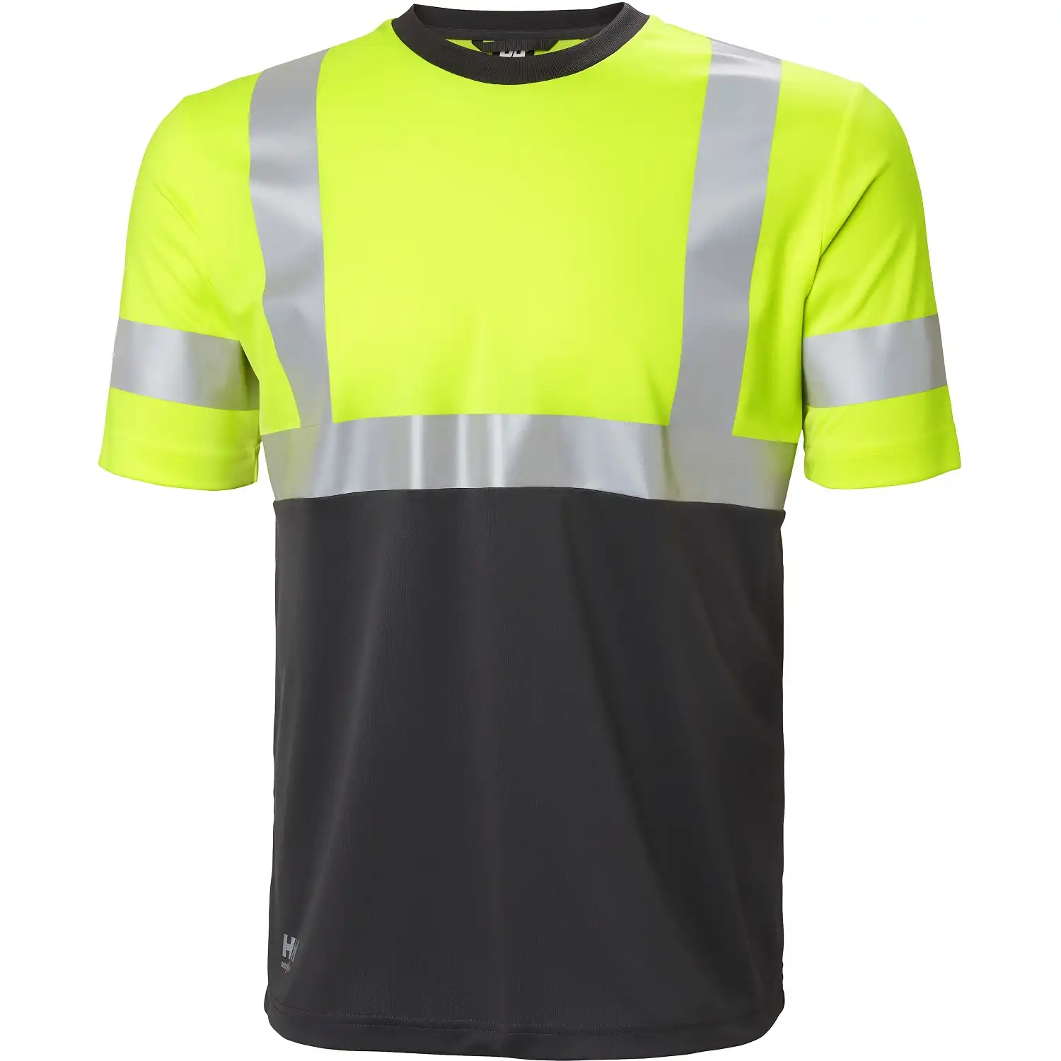 Warnschutz T-Shirt "ADDVIS" UV-Schutz in gelb/schwarz, XS - Thumbnail 1