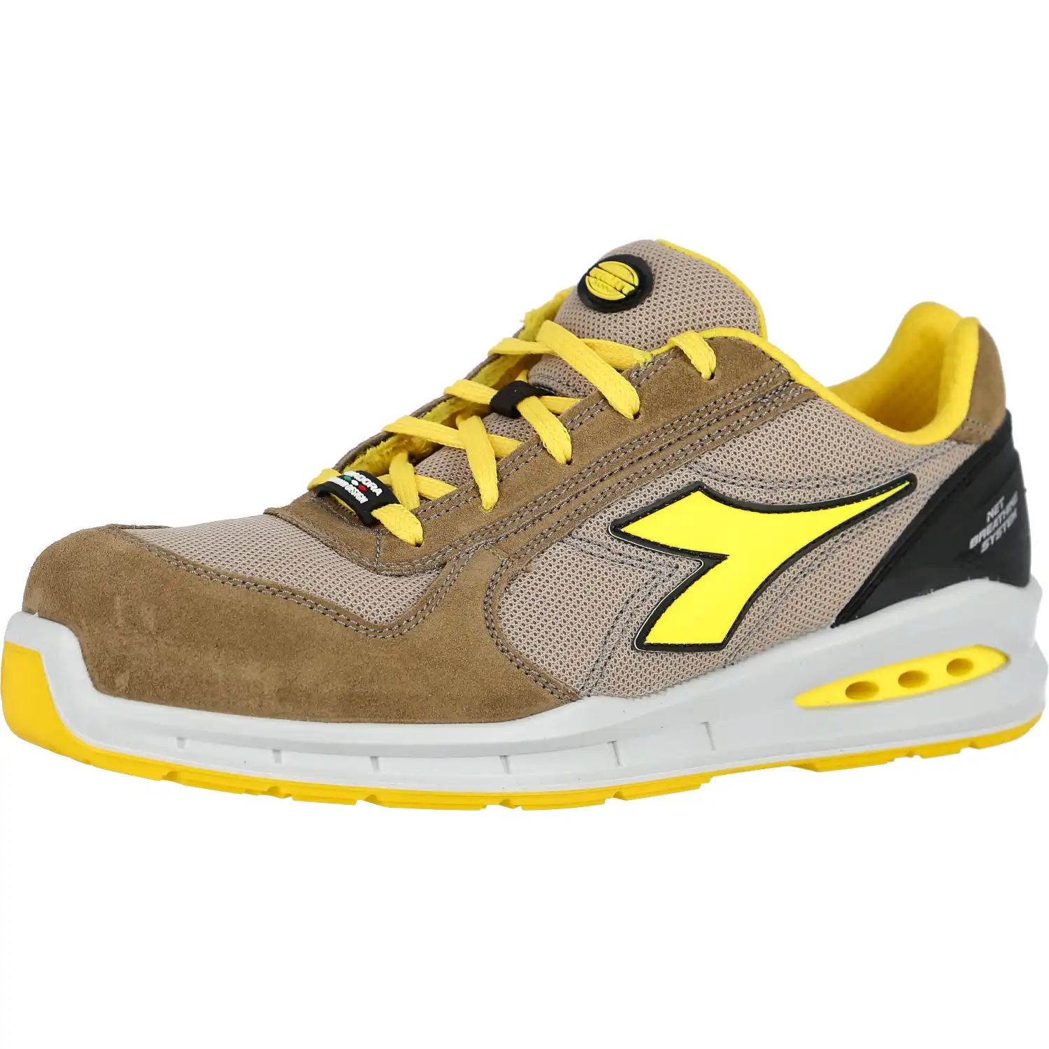 Sicherheitshalbschuhe S1PS "RUN NET AIRBOX LOW" braun in 44 - Thumbnail 1