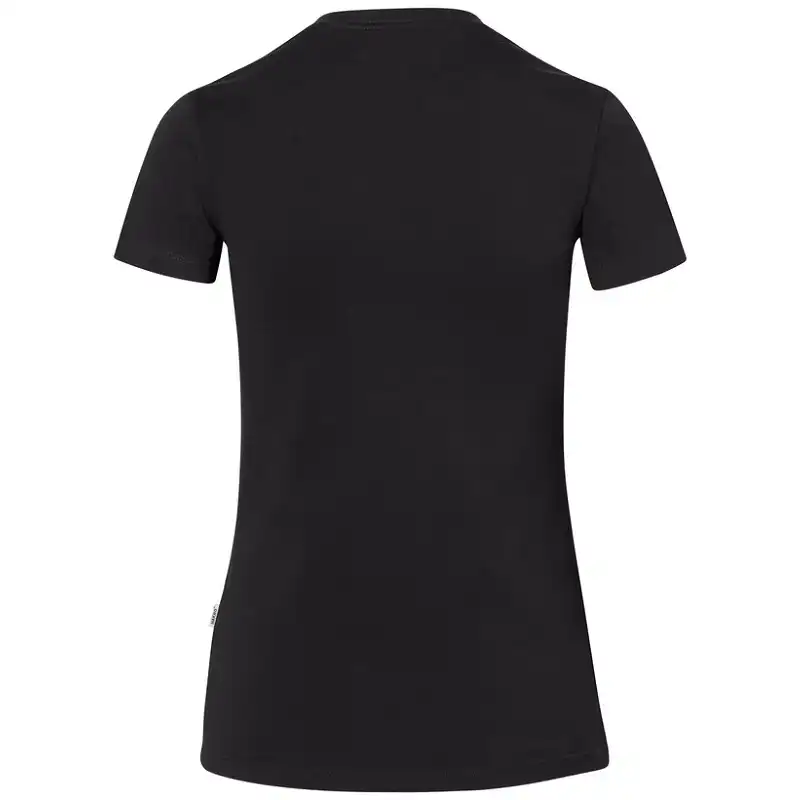 Damen V-Shirt Stretch 172 in schwarz, L - Thumbnail 2