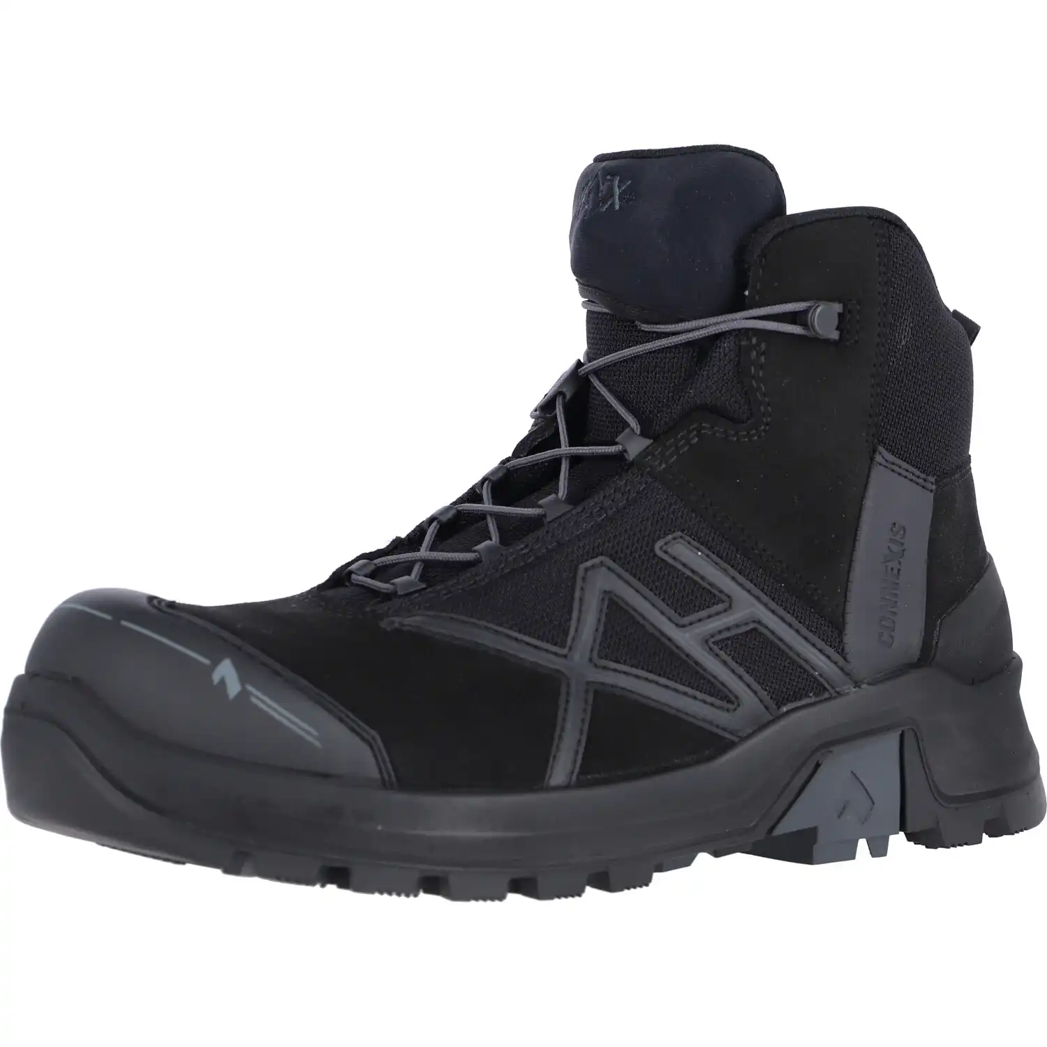Sicherheitshochschuhe S3 "SAFETY+ GTX MID" black-black CONNEXIS in UK 6 - Thumbnail 1