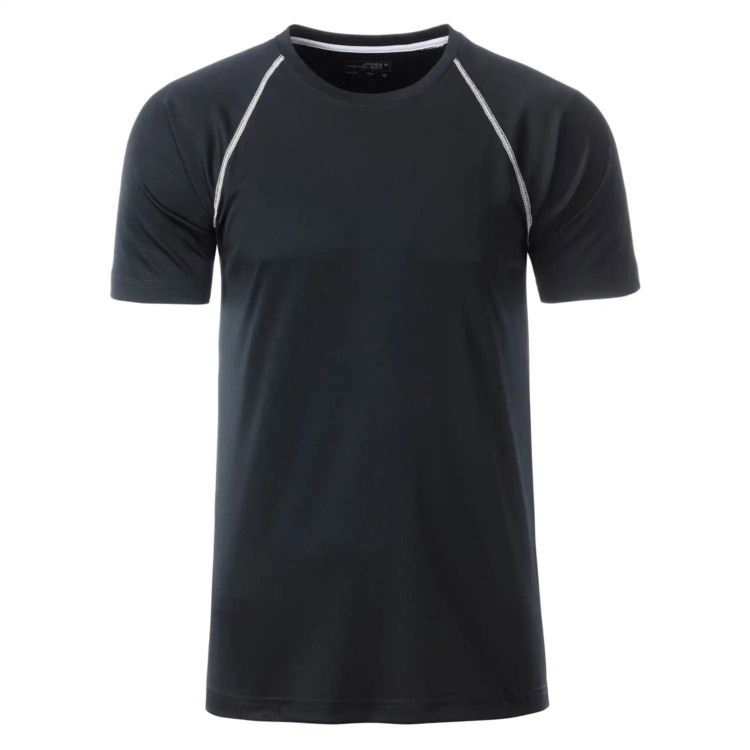 Funktions-Tshirt "JN496" in black/white, XXL - Bild 1