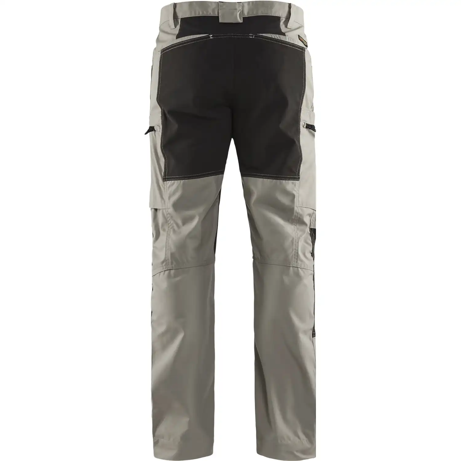 Service Bundhose "1459-1845"  166 g/m² in khaki/Schwarz, 44 - Thumbnail 2
