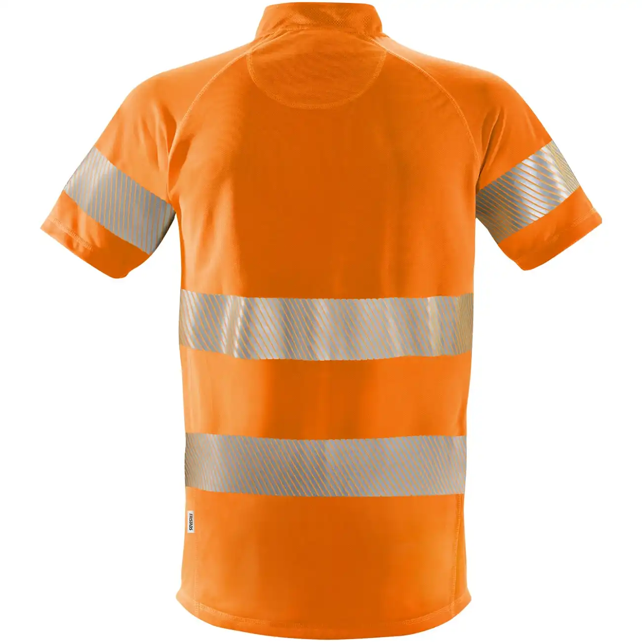 Warnschutz Funktions Zip-Shirt "7117 TCY" in Orange, XS - Thumbnail 2